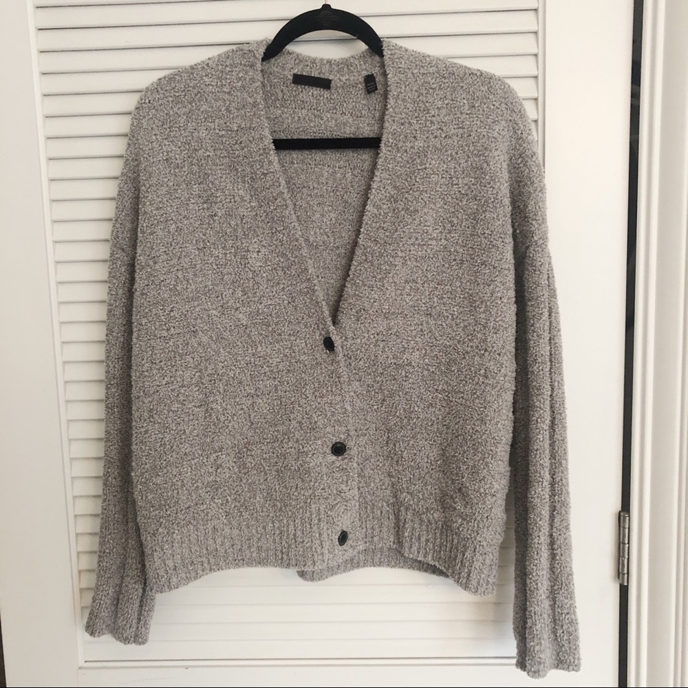 ATM Cozy Boyfriend Cardigan Sweater